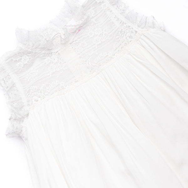Vivie Heirloom Dress, White