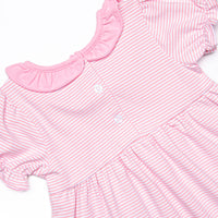 Ric Rac-nophobia Applique Dress, Pink