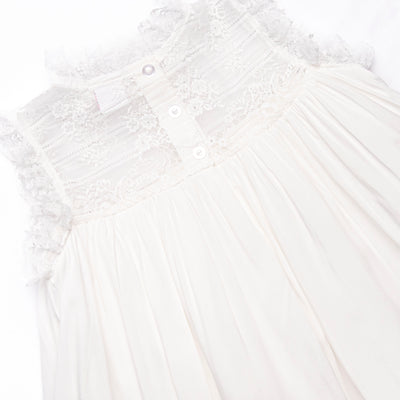 Vivie Heirloom Dress, White