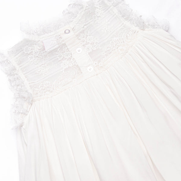 Vivie Heirloom Dress, White