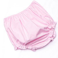 Long-eared Lops Smocked Diaper Set, Pink