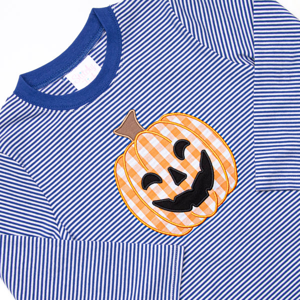 Bewitched Beau Applique Top, Blue