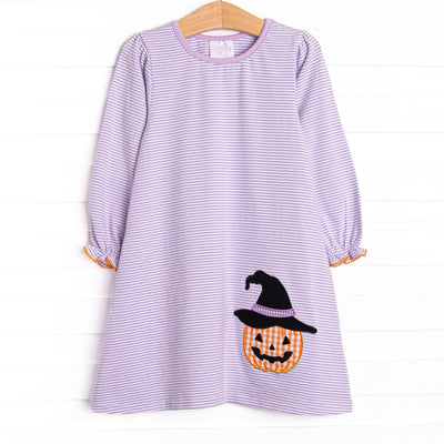 Bewitched Beauty Applique Dress, Purple