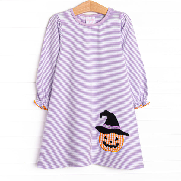 Bewitched Beauty Applique Dress, Purple