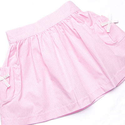 Basket of Blessings Smocked Skirt Set, Pink
