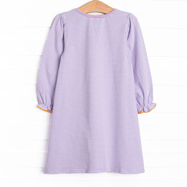 Bewitched Beauty Applique Dress, Purple