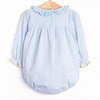Snack O'Lantern Applique Bubble, Blue