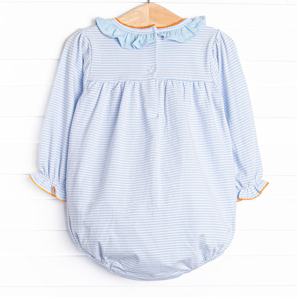 Snack O'Lantern Applique Bubble, Blue