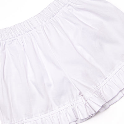 Porcelain Petals Smocked Short Set, Pink