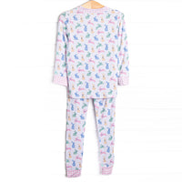Cottontail Colors Bamboo Pajama Set, Pink