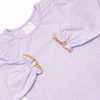 Bewitched Beauty Applique Dress, Purple