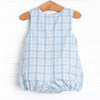 Bayside Bubbles Smocked Boy Bubble, Blue