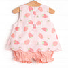 Pineberry Picnic Bloomer Set, Pink