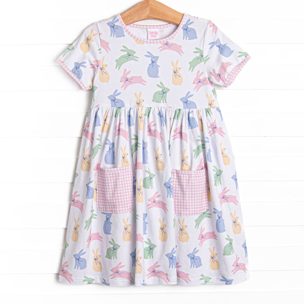 Cottontail Colors Pocket Dress, Pink