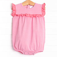 Bonnie Bubble, Medium Pink Stripe