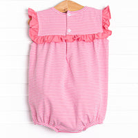 Bonnie Bubble, Medium Pink Stripe