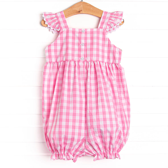 Tulip Treasures Smocked Bubble, Pink