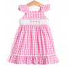Tulip Treasures Smocked Dress, Pink