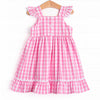 Tulip Treasures Smocked Dress, Pink
