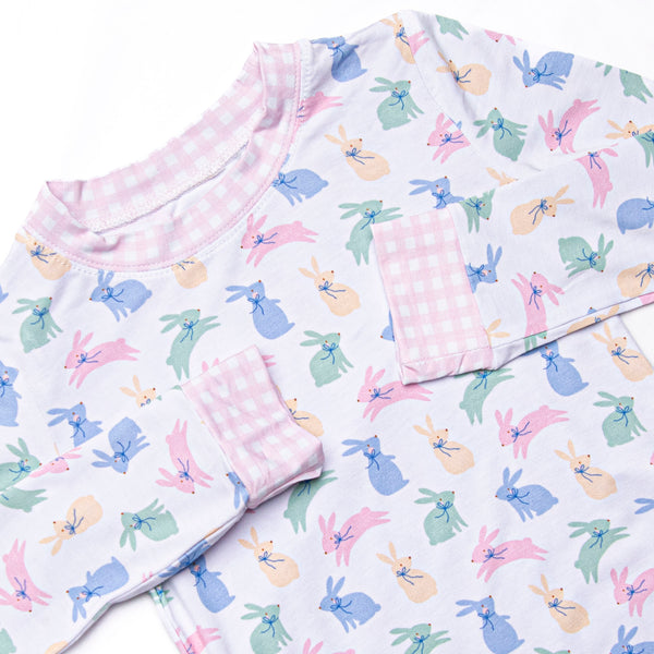 Cottontail Colors Bamboo Pajama Set, Pink