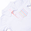 Summer Stripes Short Set, Orange