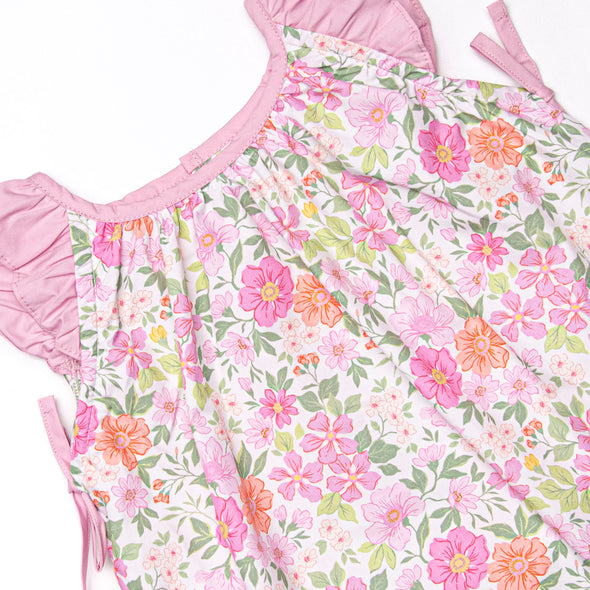 Fields of Fuchsia Dress, Purple
