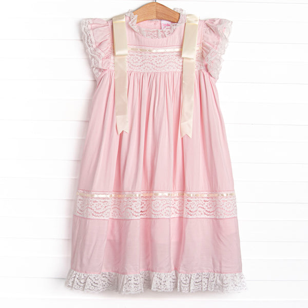 Iris Heirloom Dress, Pink