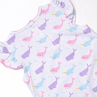 Nora Narwhal Pocket Bubble, Pink