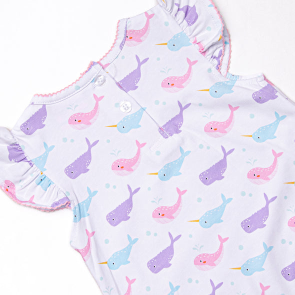 Nora Narwhal Pocket Bubble, Pink