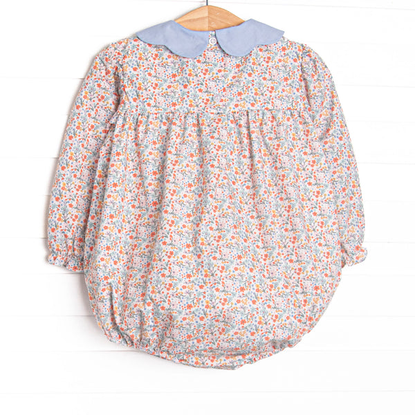 Sunny Flower Fields Bubble, Blue