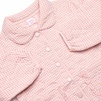 Camilla Quilted Coat, Pink