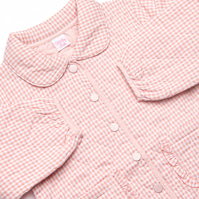 Camilla Quilted Coat, Pink