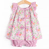 Fields of Fuchsia Bloomer Set, Purple