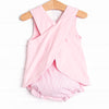 Garden Chick Applique Diaper Set, Pink