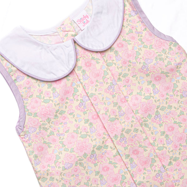 Fields of Faith Diaper Set, Purple