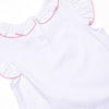 Shoreline Surprise Applique Ruffle Short Set, Pink