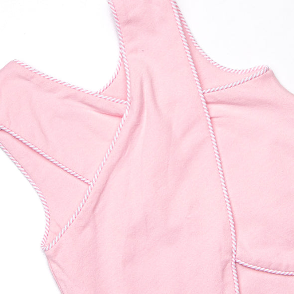 Garden Chick Applique Diaper Set, Pink