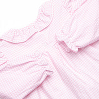 Preppy in Pink Ruffle Pant Set, Pink