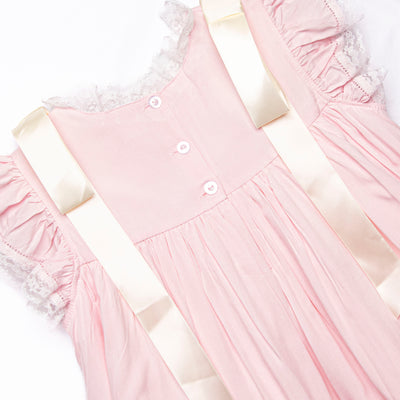 Iris Heirloom Dress, Pink