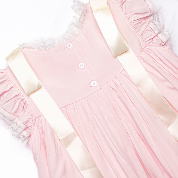 Iris Heirloom Dress, Pink