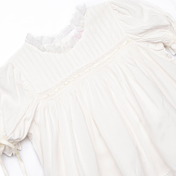 Margaret Heirloom Dress, White