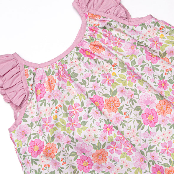 Fields of Fuchsia Bloomer Set, Purple