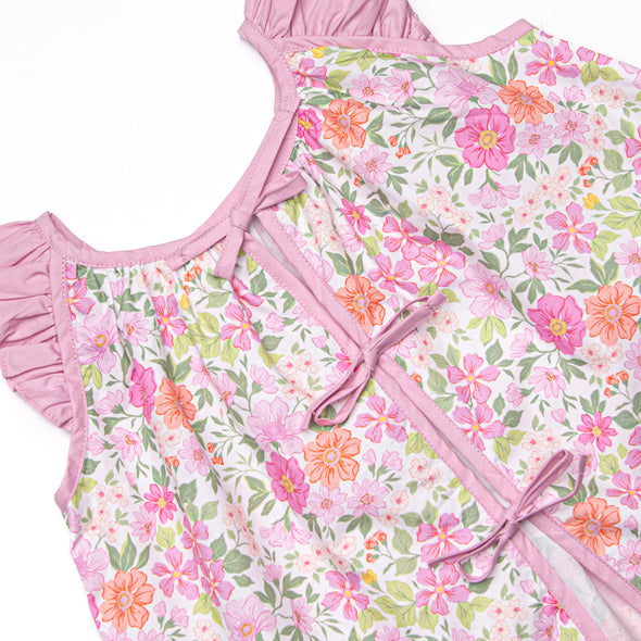 Fields of Fuchsia Bloomer Set, Purple