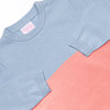 Color Block Sweater, Blue and Salmon