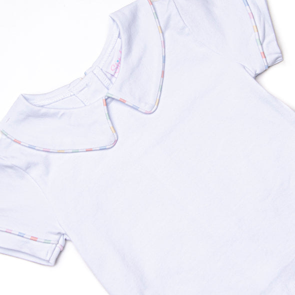 Summer Stripes Diaper Set, Orange