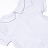 Summer Stripes Diaper Set, Orange