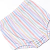 Summer Stripes Diaper Set, Orange