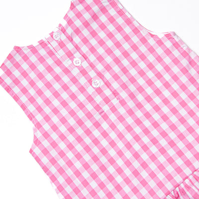 Washed Ashore Applique Short Set, Pink