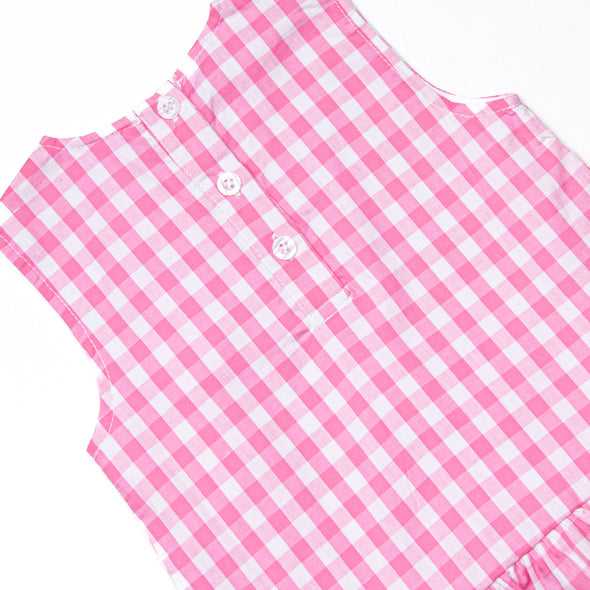 Washed Ashore Applique Short Set, Pink