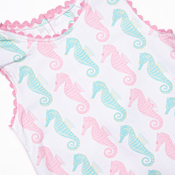 Seahorsin' Around Bloomer Set, Pink